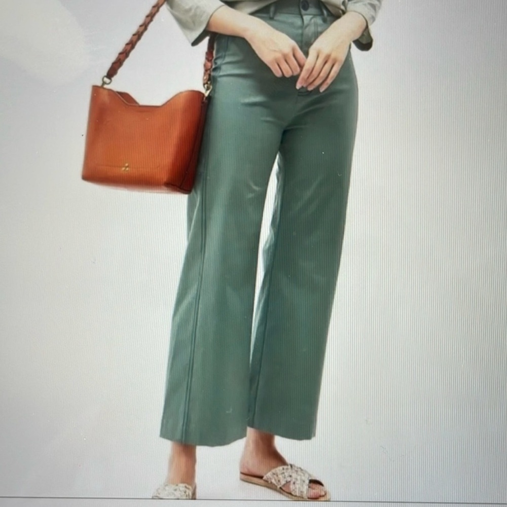 Sea New York Stella Classic Wide Leg Sage  NWT